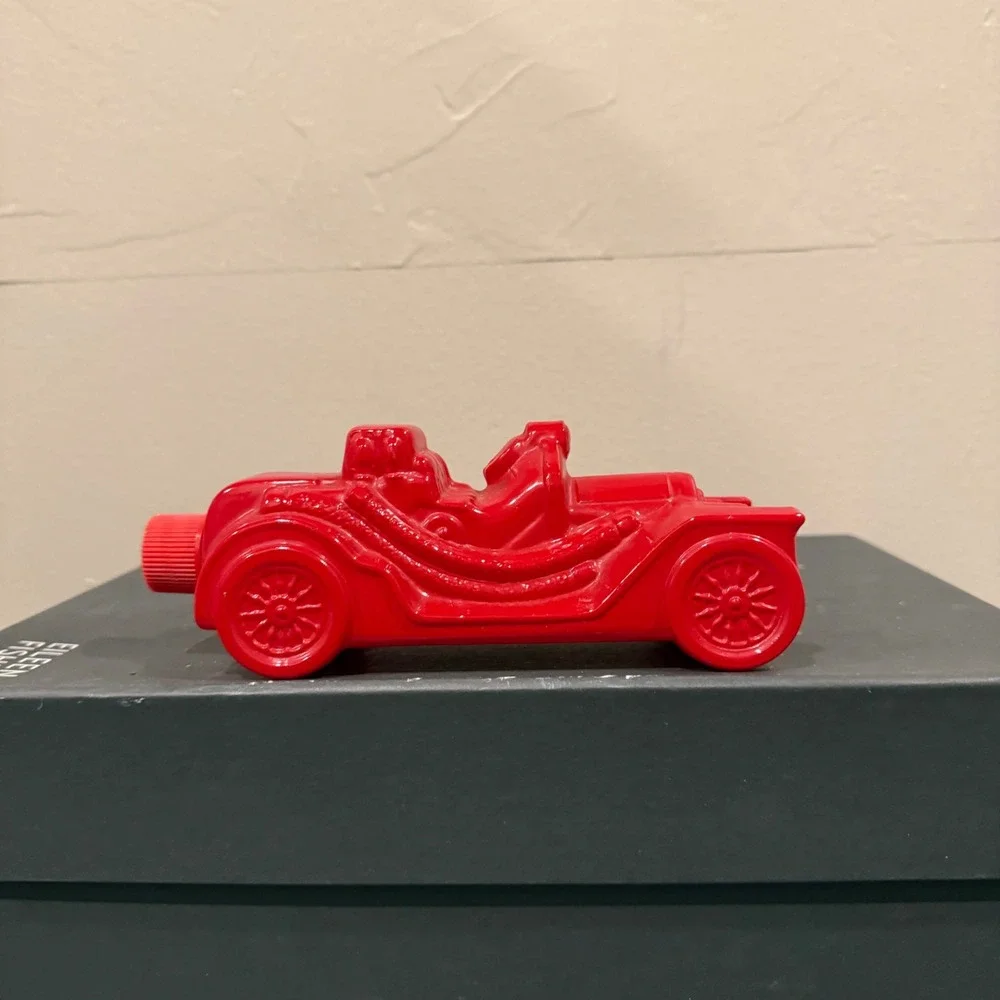 Vintage Avon Tai Winds After Shave Red‎ Car Bottle Collectible Decor